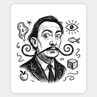 Salvador Dalí Magnet